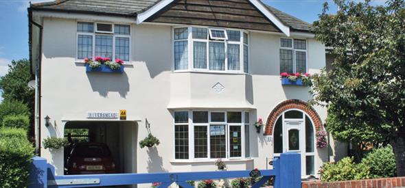 Exterior view of the guest house