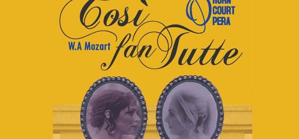 Hurn Court Opera presents W A Mozart’s Cosi fan Tutte