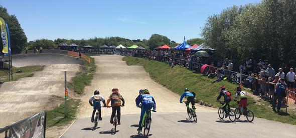 Bournemouth BMX track.