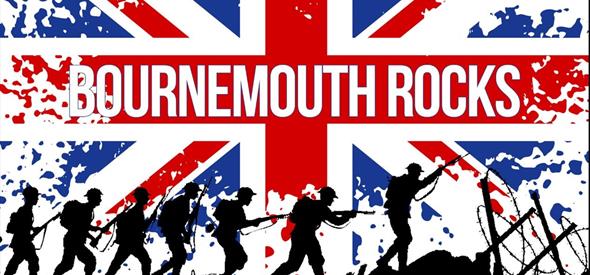 Bournemouth Rocks logo with British flag
