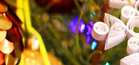 Colourful Christmas crafts