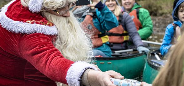 Christmas Canoe Paddle with New Forest Activities
