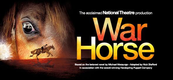 Close up of horse's eye and a man sitting on a horse running in the distance