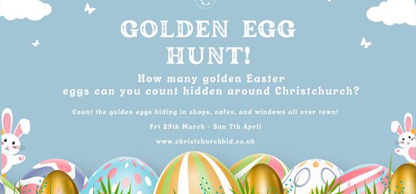 animated easter eggs and two white bunnies