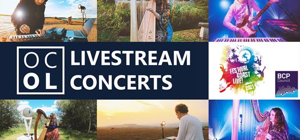 OCOL Livestream Concerts for FCL! BCP montage of images