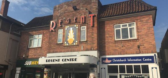 The front of the Regent Centre