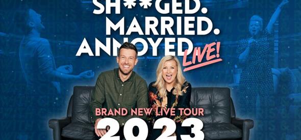 Sh**ged. Married. Annoyed. Live with Chris and Rosie Ramsey