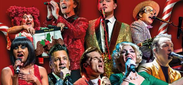 That'll be the day Christmas Show poster showcasing the acts performing