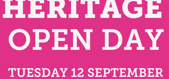 Heritage open day poster