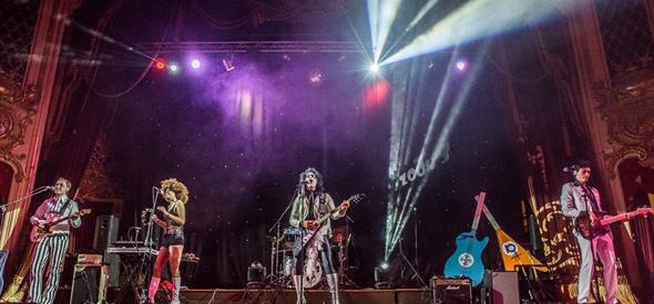 Zoots on the stage