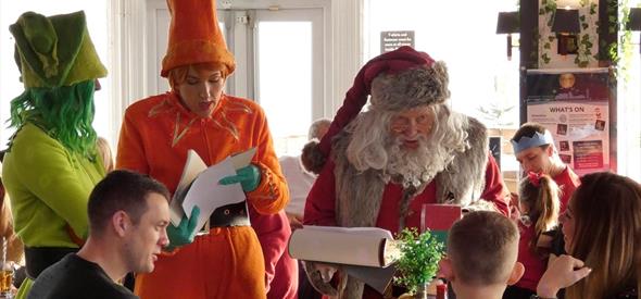 Breakfast with Santa on Bournemouth Pier