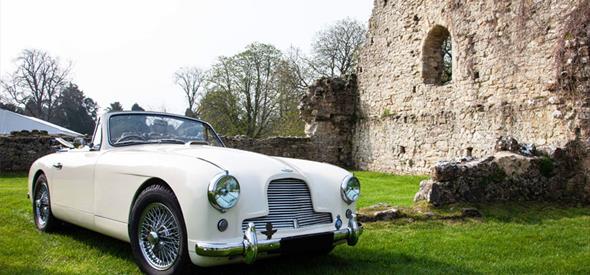 Classic cream car