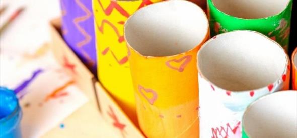 Museum Make: Colourful Rainsticks
