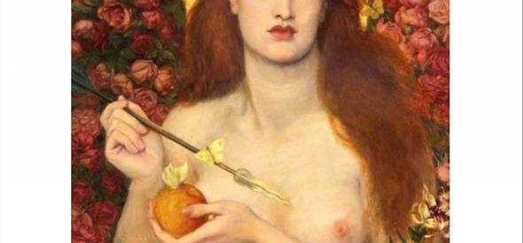 Pre-Raphaelite picture of Venus