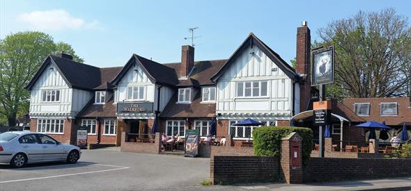 Outside of the walkford from carpark side.