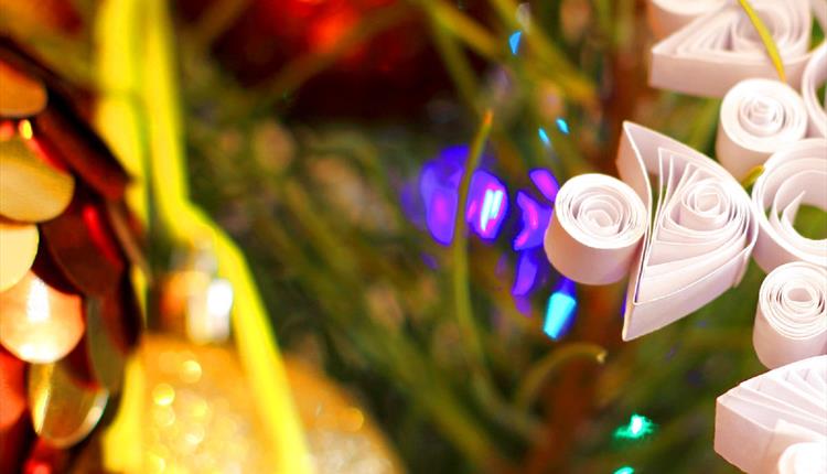 Colourful Christmas crafts