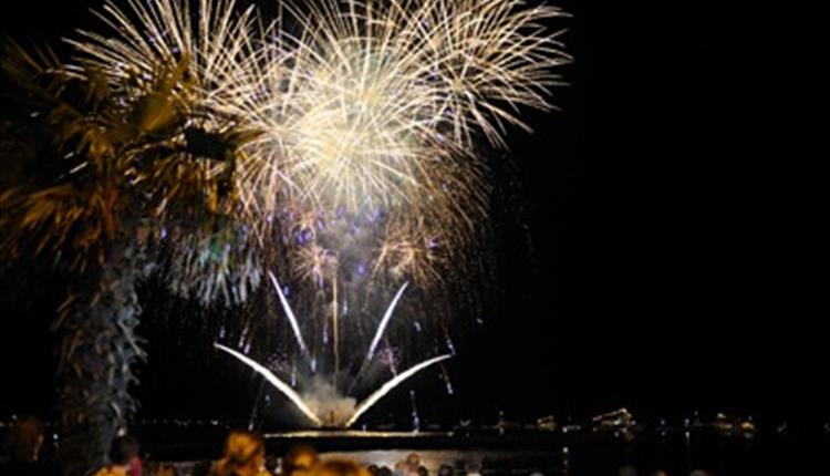 Fireworks at Poole Quay