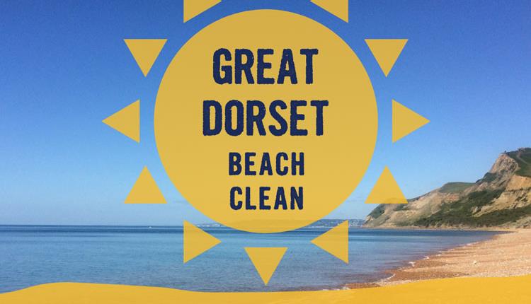 Large yellow sun logo with a coastline and blue sky