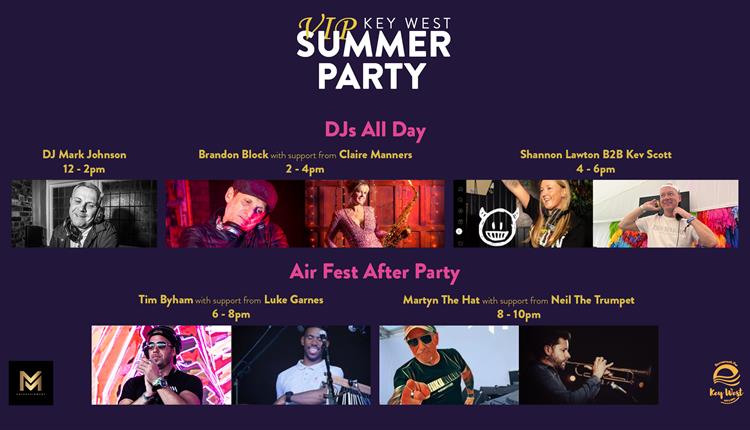 Air Fest Summer Party DJs