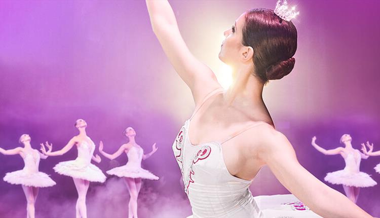 image of ballet dancers standing in a line