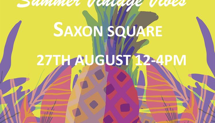 Summer In the Square - Smooth Vintage Vibes - 27th August 12-4PM