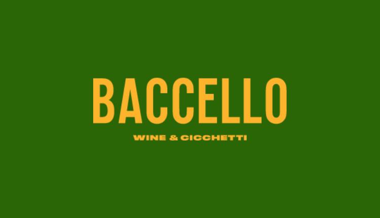 Baccello name logo