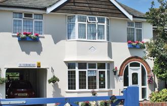 Exterior view of the guest house