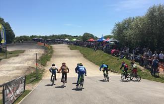 Bournemouth BMX track.