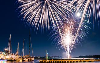 Poole Quay Fireworks