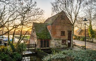 Historic Mill located next to Chrischurch Quay