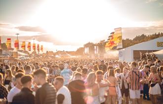 Crowds at Bournemouth7s festival