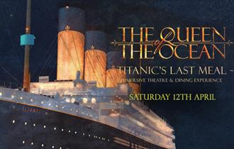 An immersive Titanic 3-course dining & theatre experience above the waves on Bournemouth Pier!