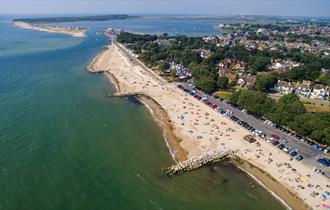 Gundimore Beach, Mudeford, Christchurch in Dorset