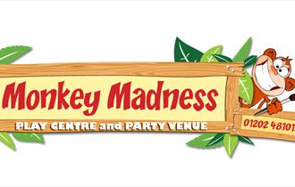 Monkey Madness banner logo.
