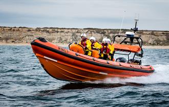 RNLI Mudeford Lifeboat Guild Blue Light Day
