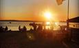 Sunset at The Beach House