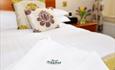 Fresh bedding with Miramar logo