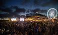 Night time entertainment at the Bournemouth Air Festival