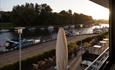 Sunset on the River Stour.