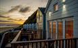 Exterior of the Beach Lodges