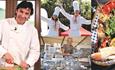 Highcliffe food and Art festival. Chefs, stalls and food!