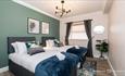 Modern twin bedroom