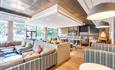 Seating area with comfortable chairs