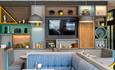 Seating area in hotel