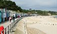 Promenade with Beach Huts at Friars Cliff.