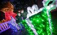 Light up presents with boys looking on