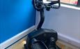 Step machine in the gym