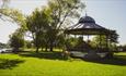 The bandstand at Christchurch Quay,