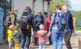 Families with young toddlers