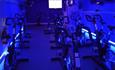 Spinning room with bikes
